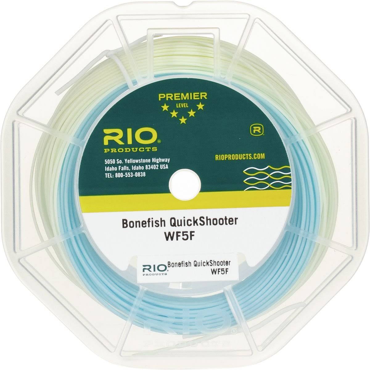 Rio Bonefish Quickshooter WF6F Aqua Blue/Sand Fly Line