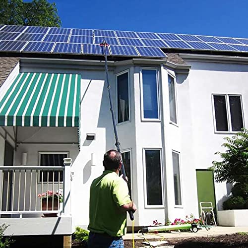 Solar Panel Cleaning Kit, Water Fed Pole Brush, Window Washing Kit, Window Cleaning Pole, Outdoor Window Glass Washing Cleaner Equipment Tool