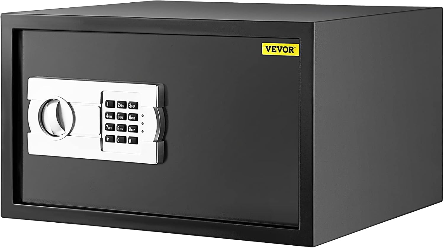 VEVOR Digital Depository Safe 1.7 Cubic Feet Made of Carbon Steel Electronic Code Lock Depository Safe with Deposit Slot with Two Emergency Keys Depository Box for Home Hotel Restaurant and Office