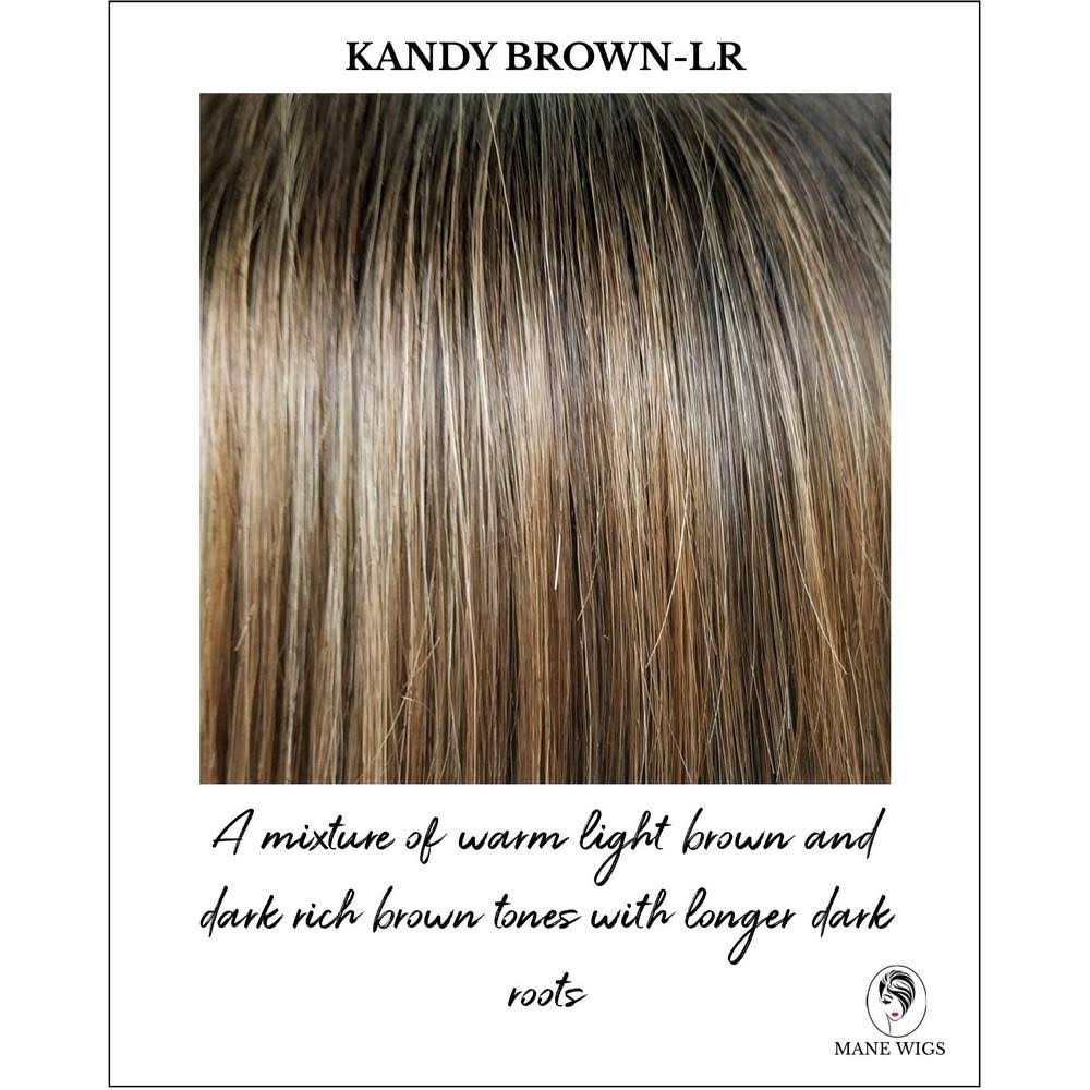 Alva Synthetic Wig (Basic Cap) by Noriko Kandy Brown LR