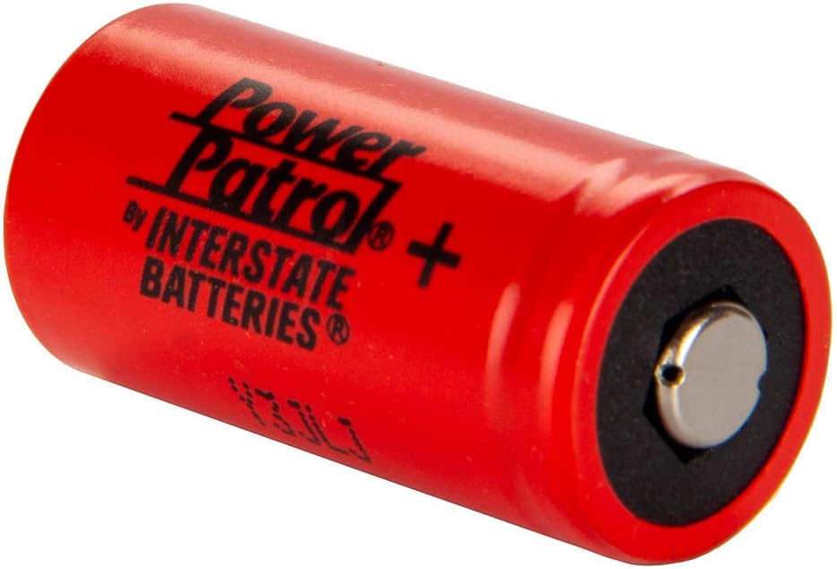 Interstate Batteries Power Patrol CR123A 3V Lithium Battery (40 Pack) 3 Volt 1.55mAh Lithium-ion Batteries (PHO0018) Film, Digital Cameras, Camcorders, Flashlights Pack of 2