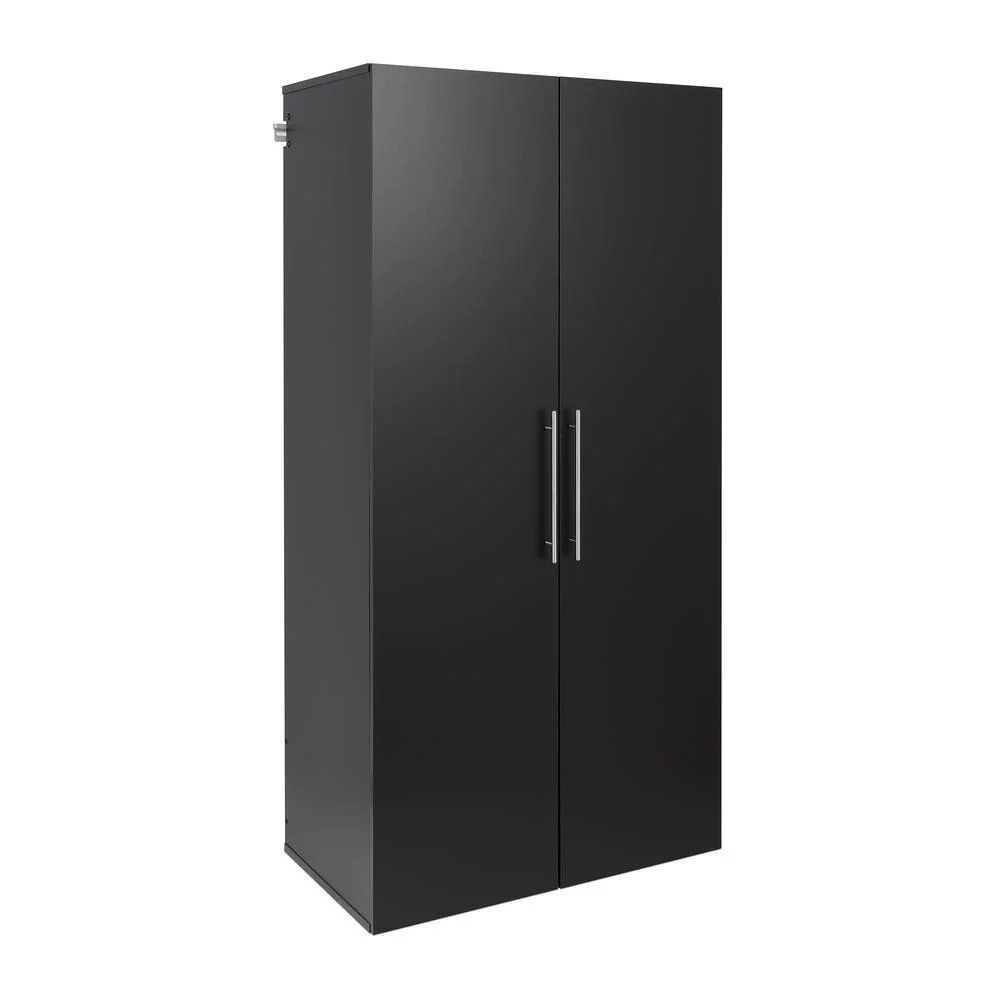 Prepac HangUps Wardrobe, Black