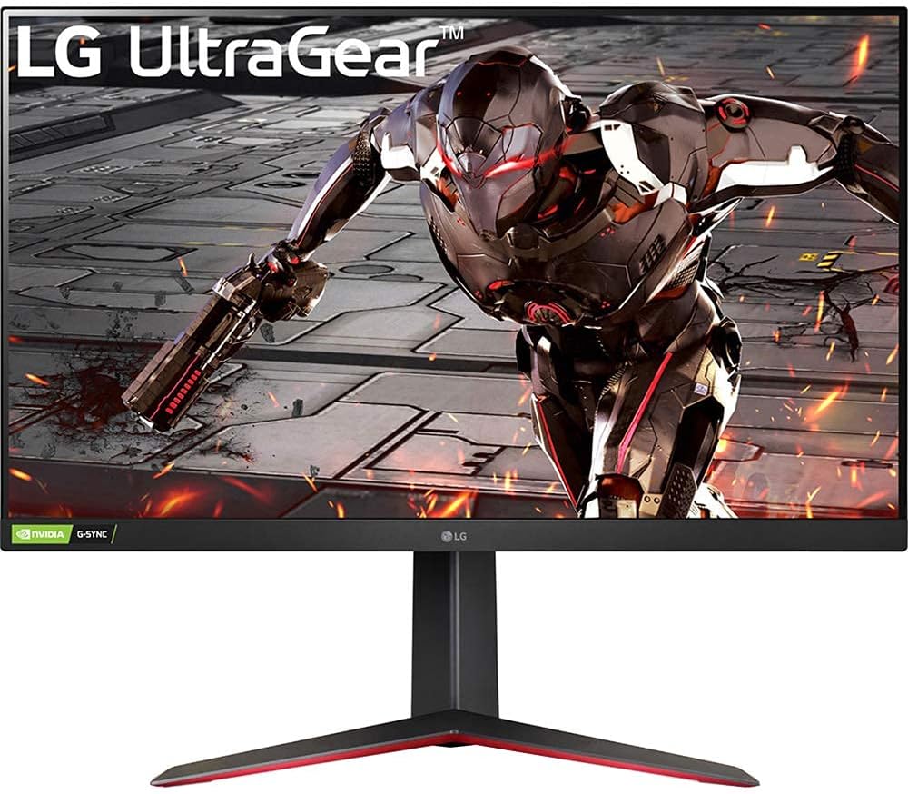 LG 32GN550-B 32 Inch Ultragear VA Gaming Monitor with 165Hz Refresh Rate/FHD (1920 x 1080) with HDR10 / 1ms Response Time with MBR and Compatible with NVIDIA G-SYNC and AMD FreeSync Premium (Renewed)