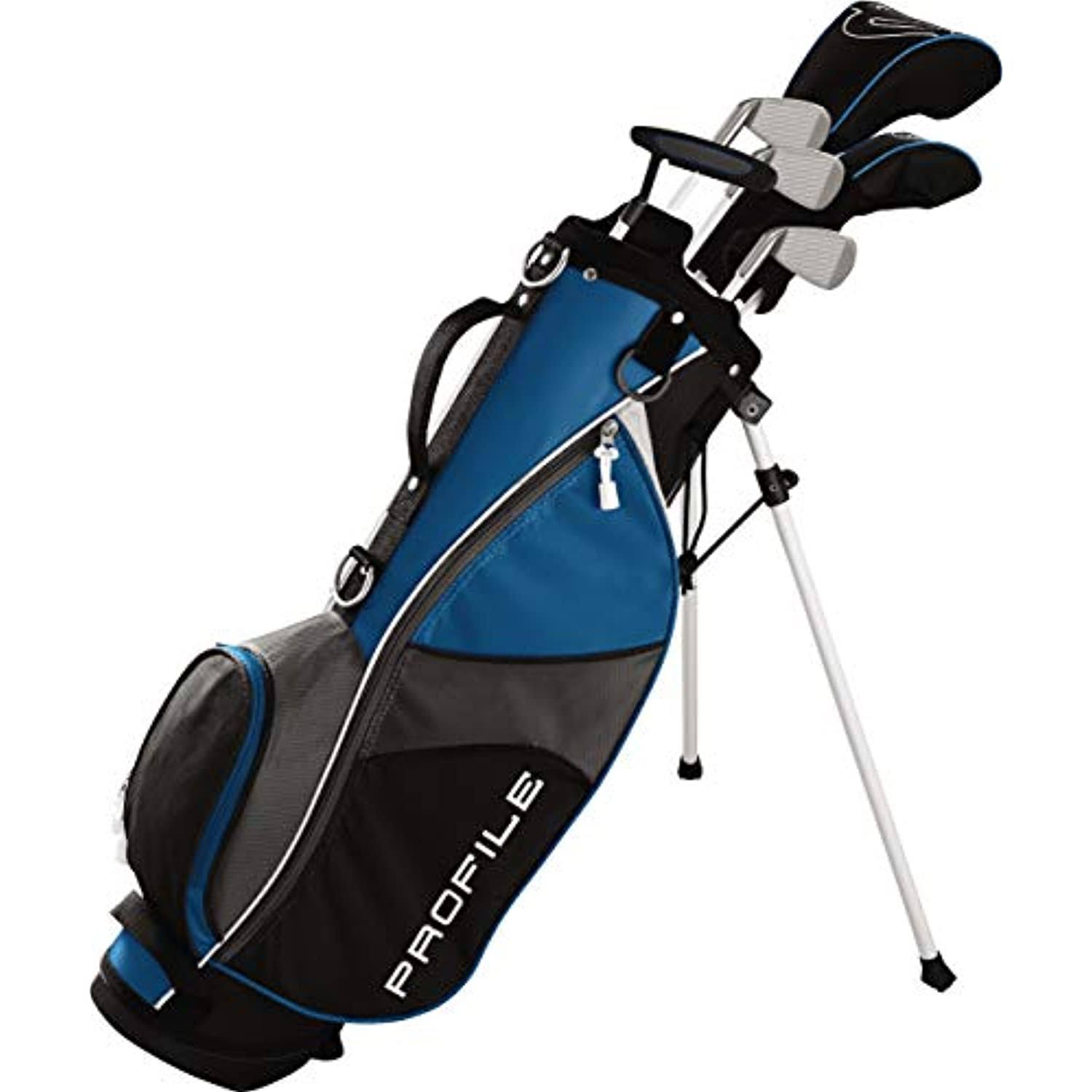 Wilson Profile JGI Junior Large Complete Golf Club Set Blue, Left Hand