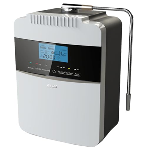 Alkaline Electrolyzed Water Machine Ph 2.5-11.2, Home Filtration System,10000 Liters per Filter,7 Water Settings,Automatic Cleaning,Smart Voice