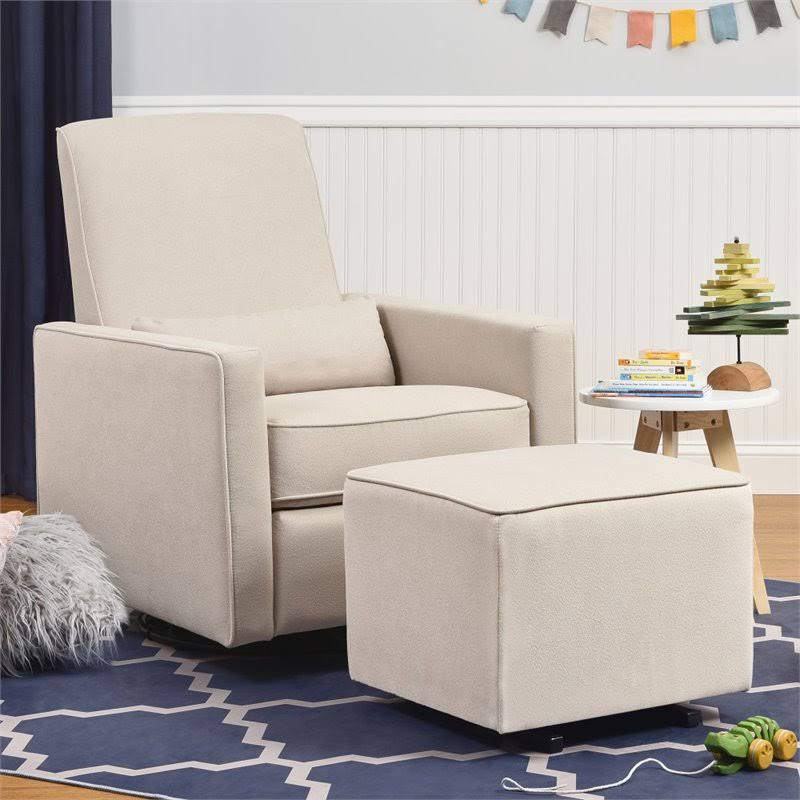 Davinci Universal Gliding Ottoman Cream