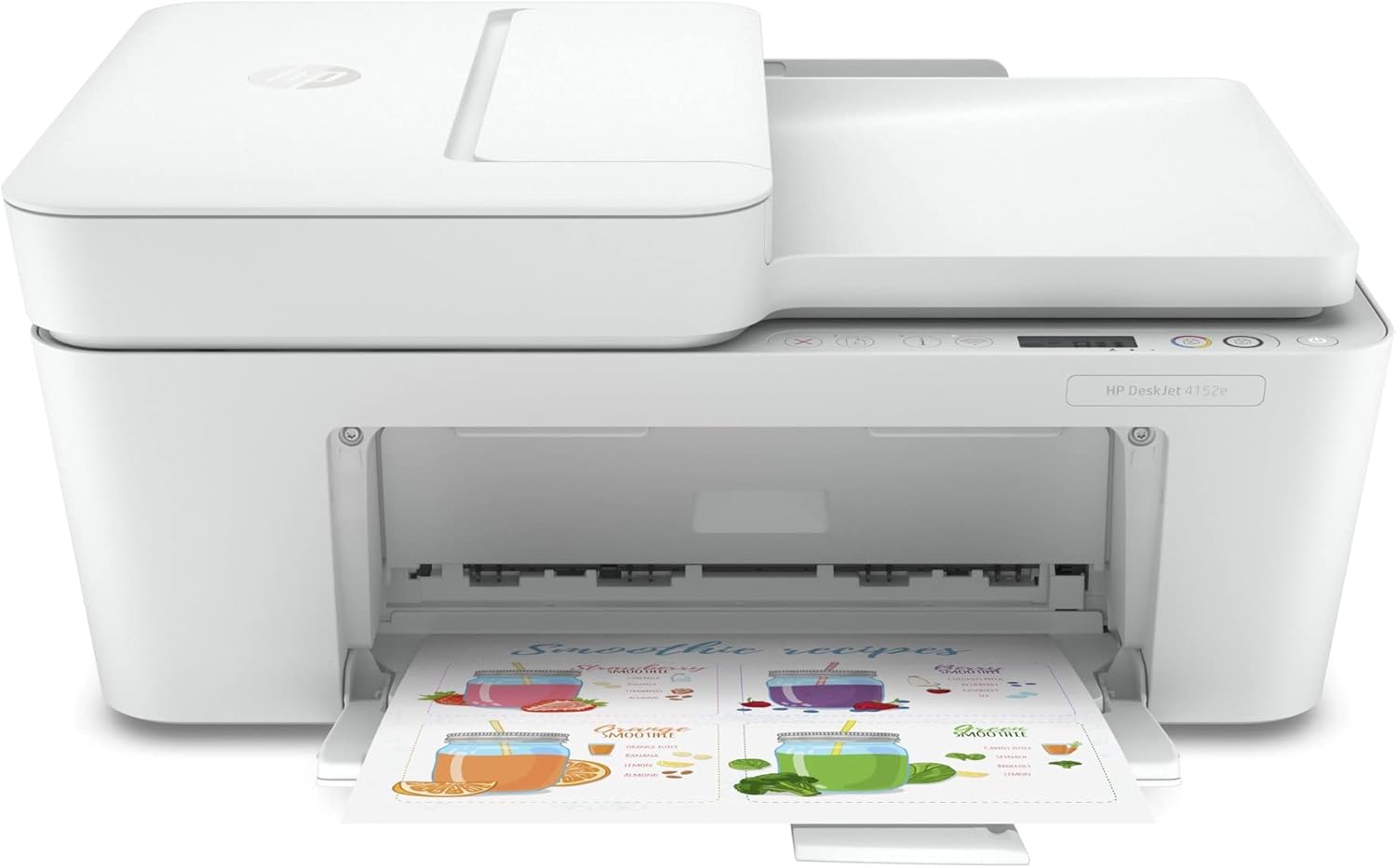 H-P DeskJet 41Series All-in-One Wireless Color Inkjet Printer Mobile Print, Scan & Copy, Auto Document Feeder Features 2-Sided Printing, Multi-Page scanning, and a Bools USB Printer Cable