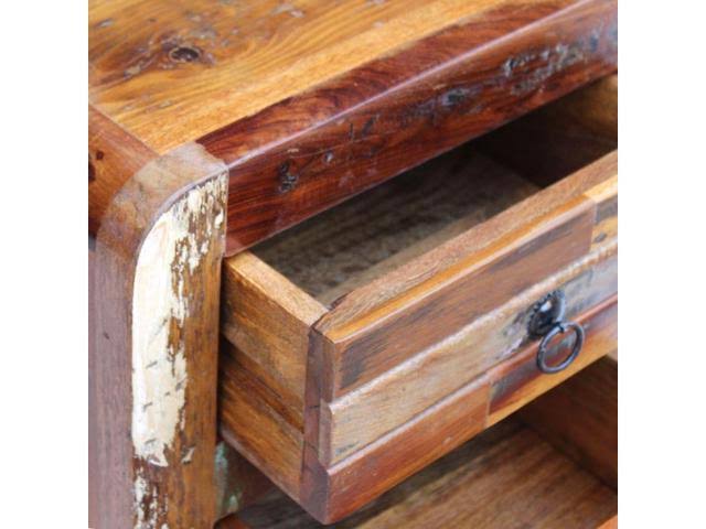 vidaXL Night Cabinet Solid Reclaimed Wood 16.9x22x13x22x20x22