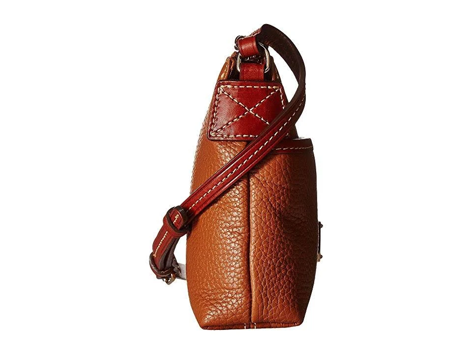 Dooney u0026 Bourke Caramel Pebble Grain Ginger Pouchette