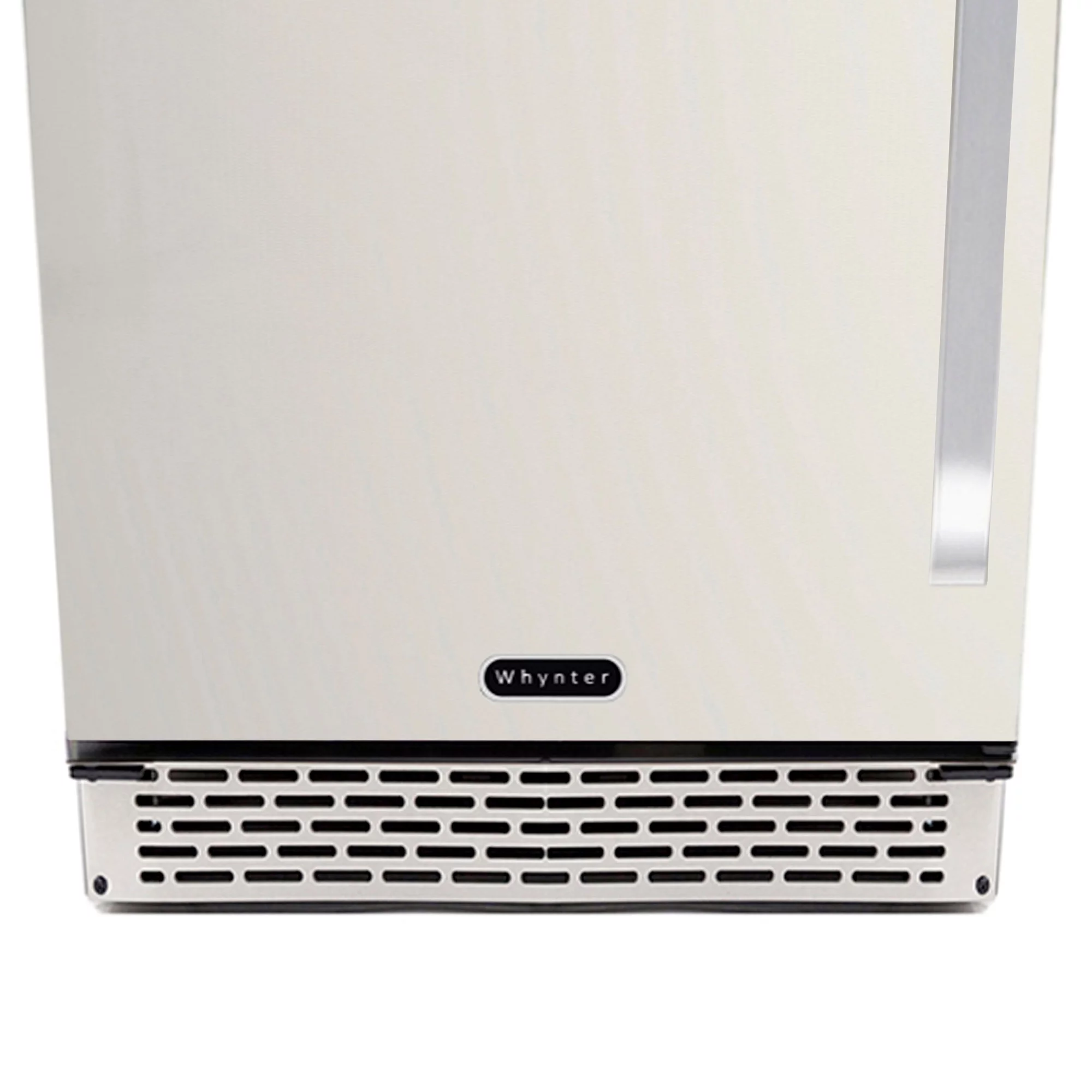 Whynter 62 Can 1 Shelf Lockable Beverage Refrigerator, Stainless Steel