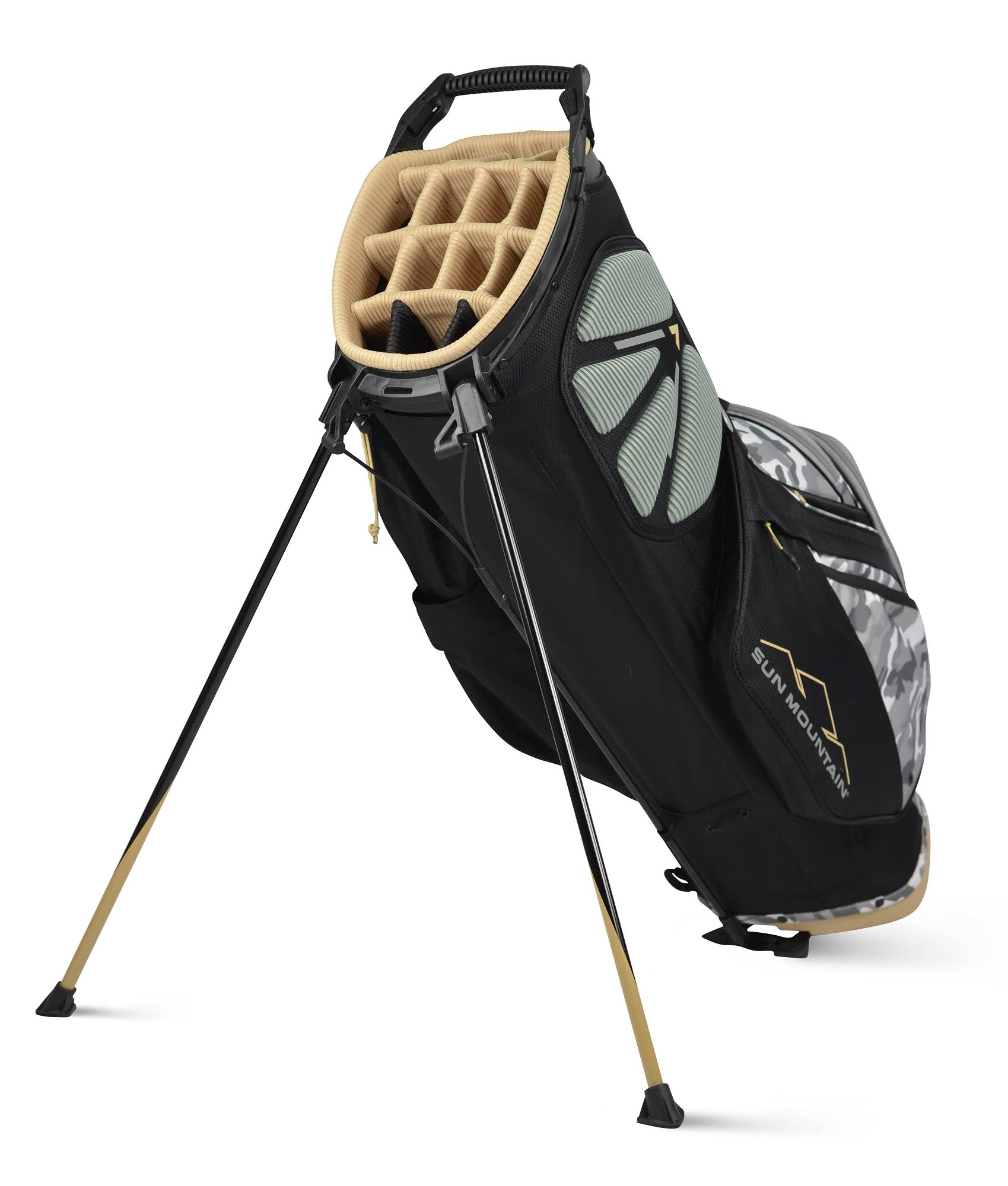 Sun Mountain 4.5 LS 14-Way Stand Bag - Carbon/Red