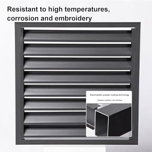 Air conditioner fence for outside units,air conditioner decorative cover,Anti-Theft Sturdy Aluminum AC Covers,Noise Reduction,fence to hide air conditioner,Applicable to air conditioner outdoor unit