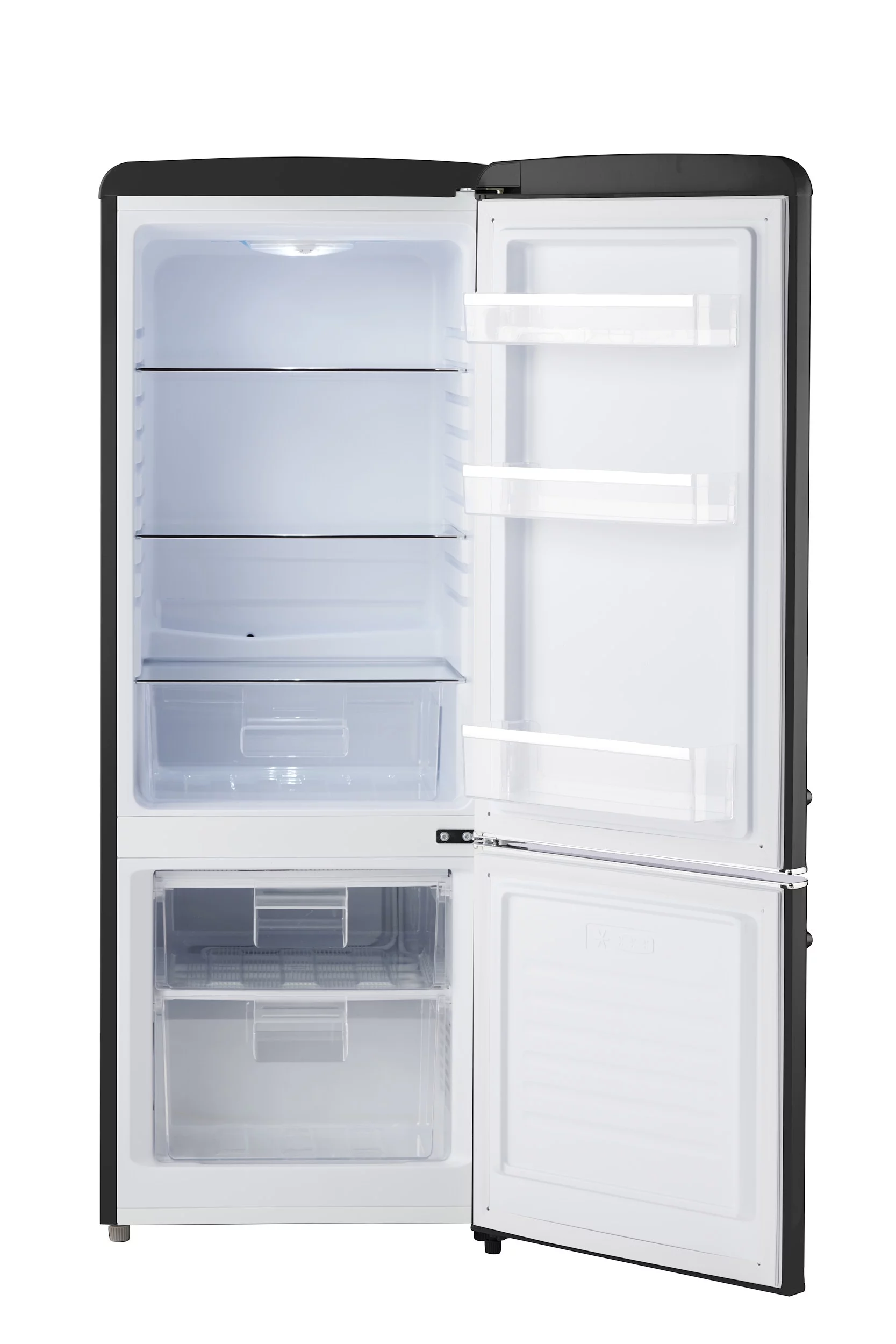 iio 7 cu. ft. Retro refrigerator with bottom freezer