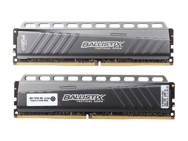 Ballistix Tactical 32GB Kit 8Gx4 DDR4-2666