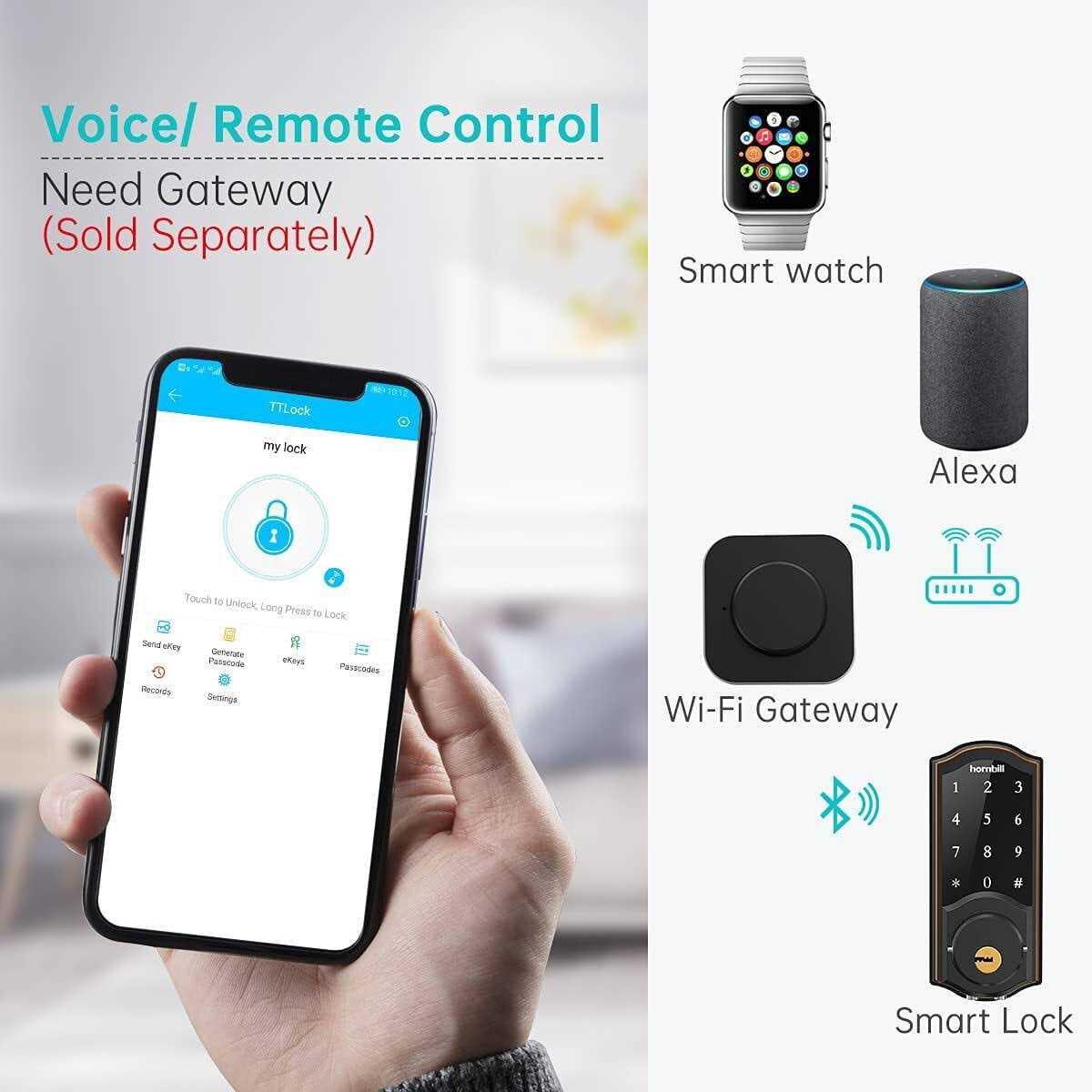 Smart Deadbolt hornbill Keyless Entry Door Lock for Front Door with Keypad - Shop Hardware Tools Online Store