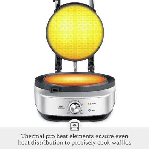 Breville Bwm520Xl No-Mess Waffle Maker Je98Xl Stainless Steel Je98Xl countertop griddle appliance
