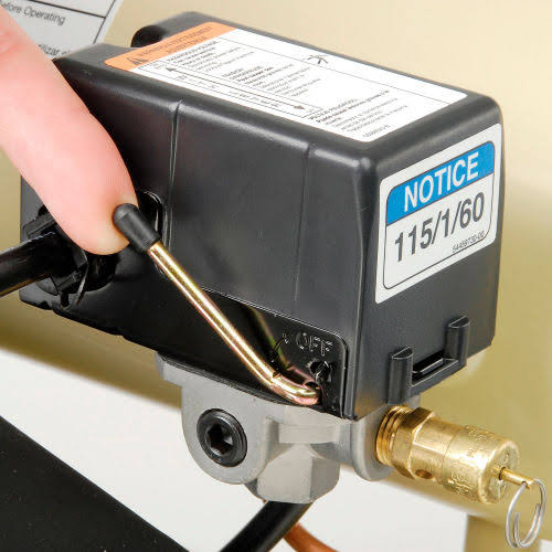 Ingersoll Rand P1IU-A9, Portable Electric Air Compressor, 1 HP, 4 Gallon, Twin Stack, 3.2 CFM