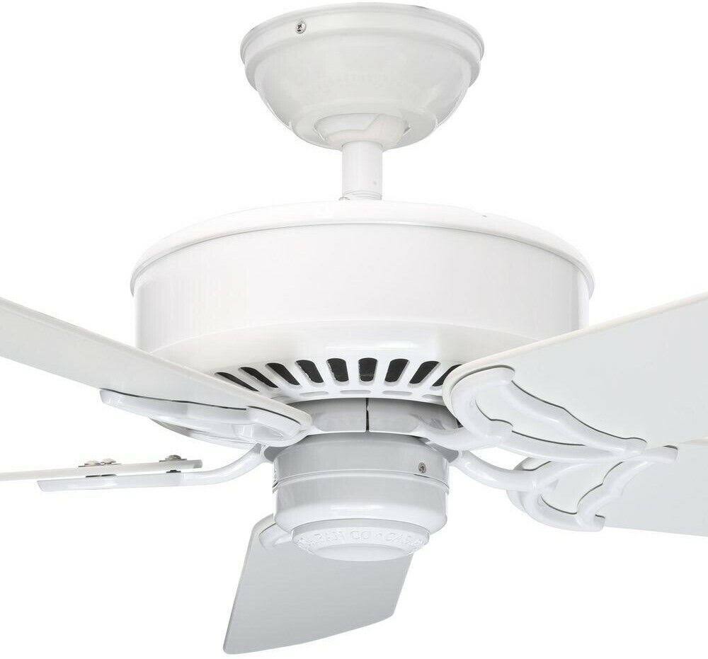 Casablanca Panama DC 54x22 Ceiling Fan - Snow White - Snow White Blades