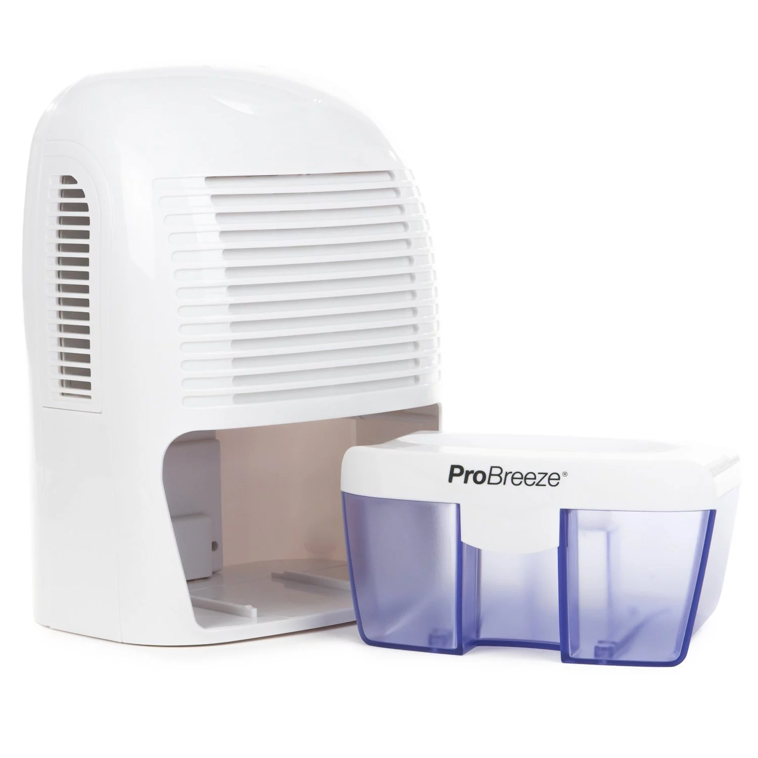 Pro Breeze PB-03-US Electric Mini Dehumidifier, 2200 Cubic Feet, Compact and Portable for Damp Air, Mold, Moisture in Home, Kitchen, Bedroom, Basement, Caravan, Office, Garage