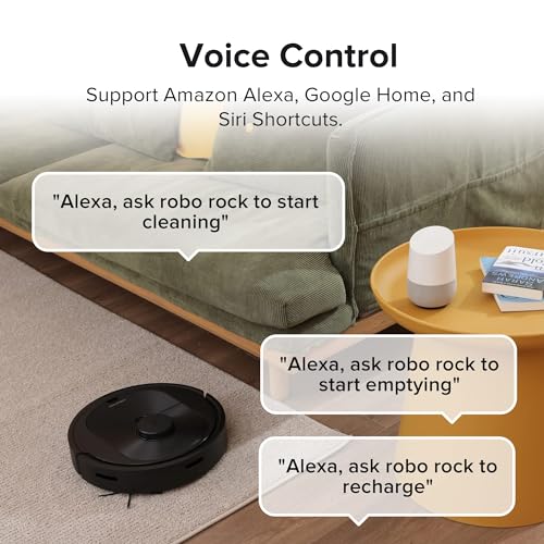 roborock Robot Vacuum with Strong 2700Pa Suction, Upgraded from S4 Max, LiDAR Navigation, Multi-Level Mapping, 180 mins Runtime, No-go Zones, Ideal for Carpets and Pet Hair (Renewed)