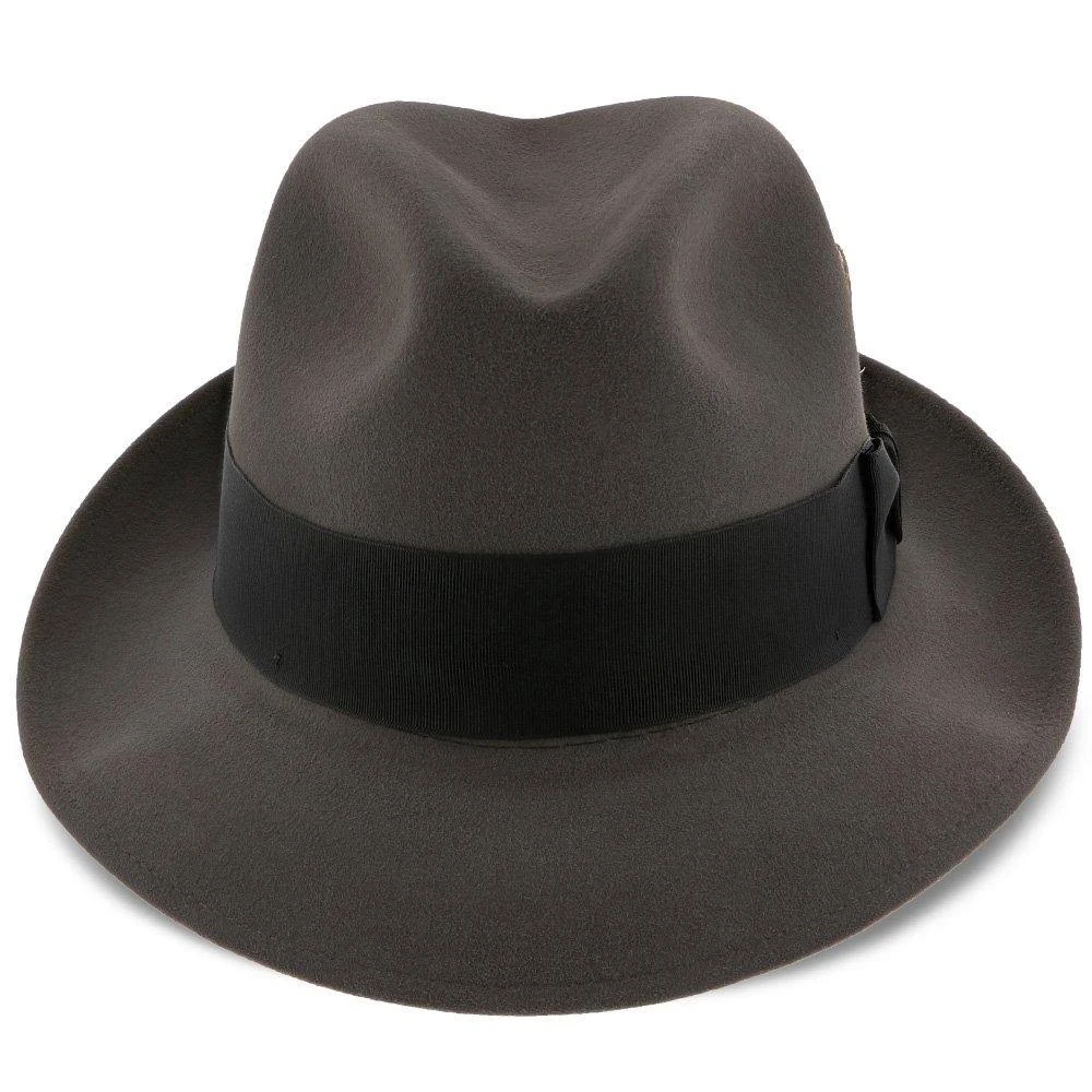 Saxon - Stetson Fur Felt Fedora Hat - TFSAXN - Black - 7