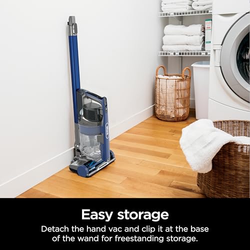 Shark | Pet Cordless Vacuum Cleaner | LED Headlights | Removable Handheld Vacuum for Pet Hair | Crevice Tool & Pet Multi-Tool Included | 40min Runtime | For Carpet & Hard Floors | Grey | IX141