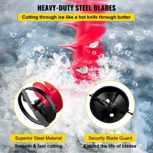 VEVOR Ice Drill Auger Nylon Ice Auger Bit BZHSNLYC3934683TRV0 - Shop Hardware Tools Online Store