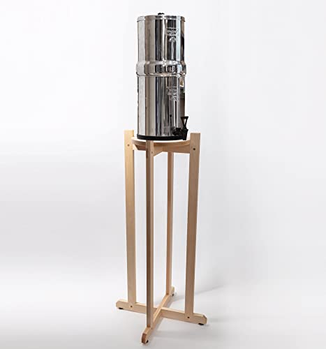 Tall Water Filter Stand for Berkey Water Dispensers Made in USA Floor Water Dispenser Holder