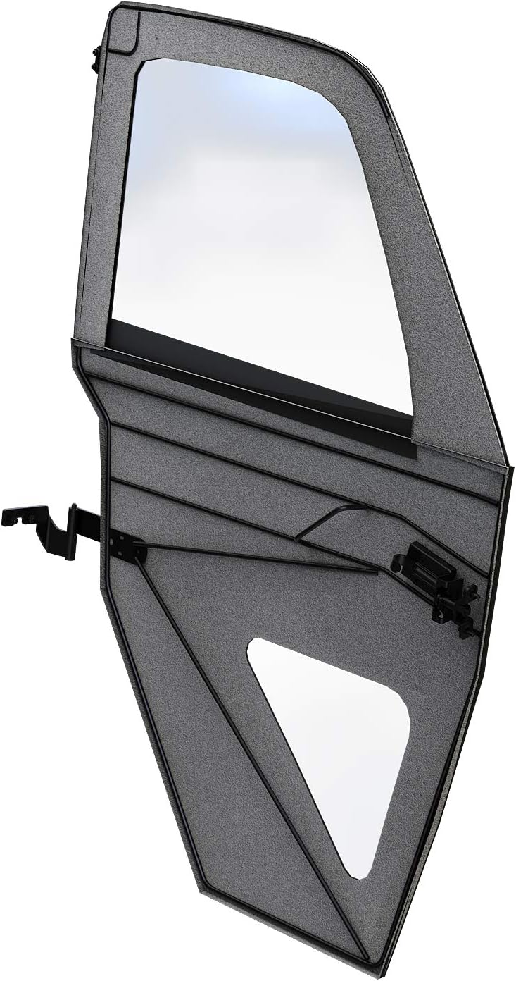 2019-2022 Genuine Polaris Ranger XP 1000 / Crew Front Zip Window Canvas Doors - Black - 2882902