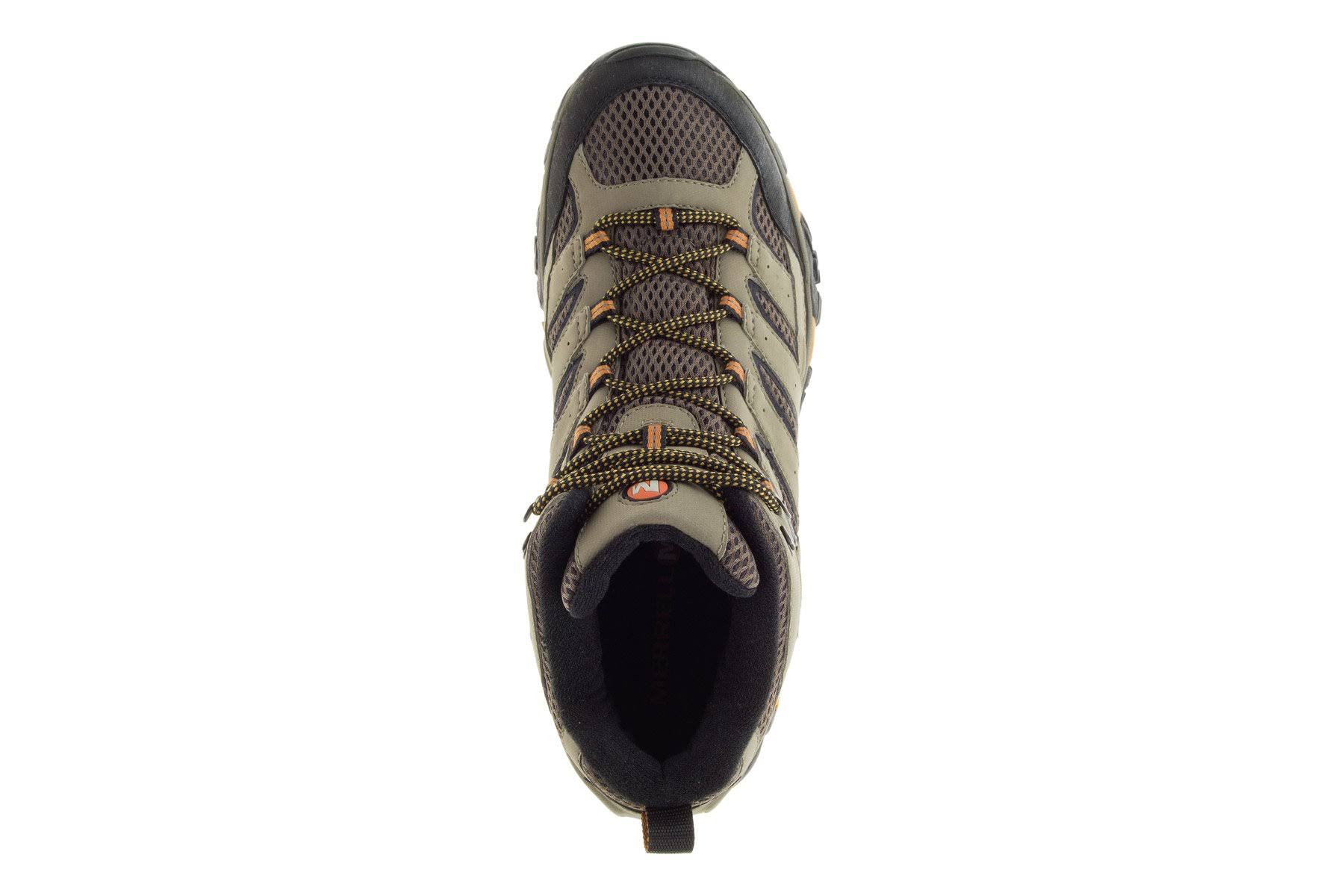 Merrell Men&s Moab 2 Mid Gore-Tex, Walnut / Wide / 9.5