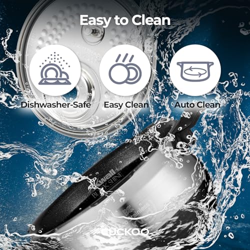 CUCKOO CRP-JHR0609F | 6-Cup (Uncooked) Induction Heating Pressure Rice Cooker | 13 Menu Options, Auto-Clean, Voice Guide, Made in Korea | Copper