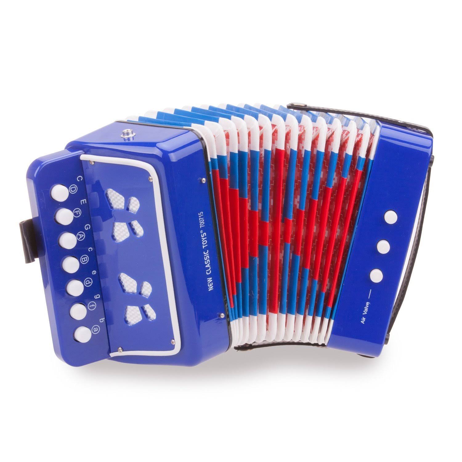 New Classic Toys Accordion Blue