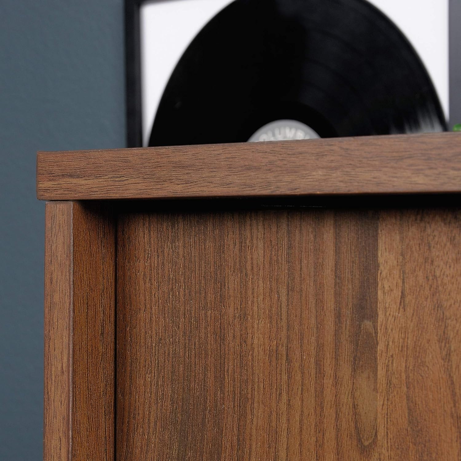 Sauder Clifford Place Storage Cabinet with File, Grand Walnut Finish