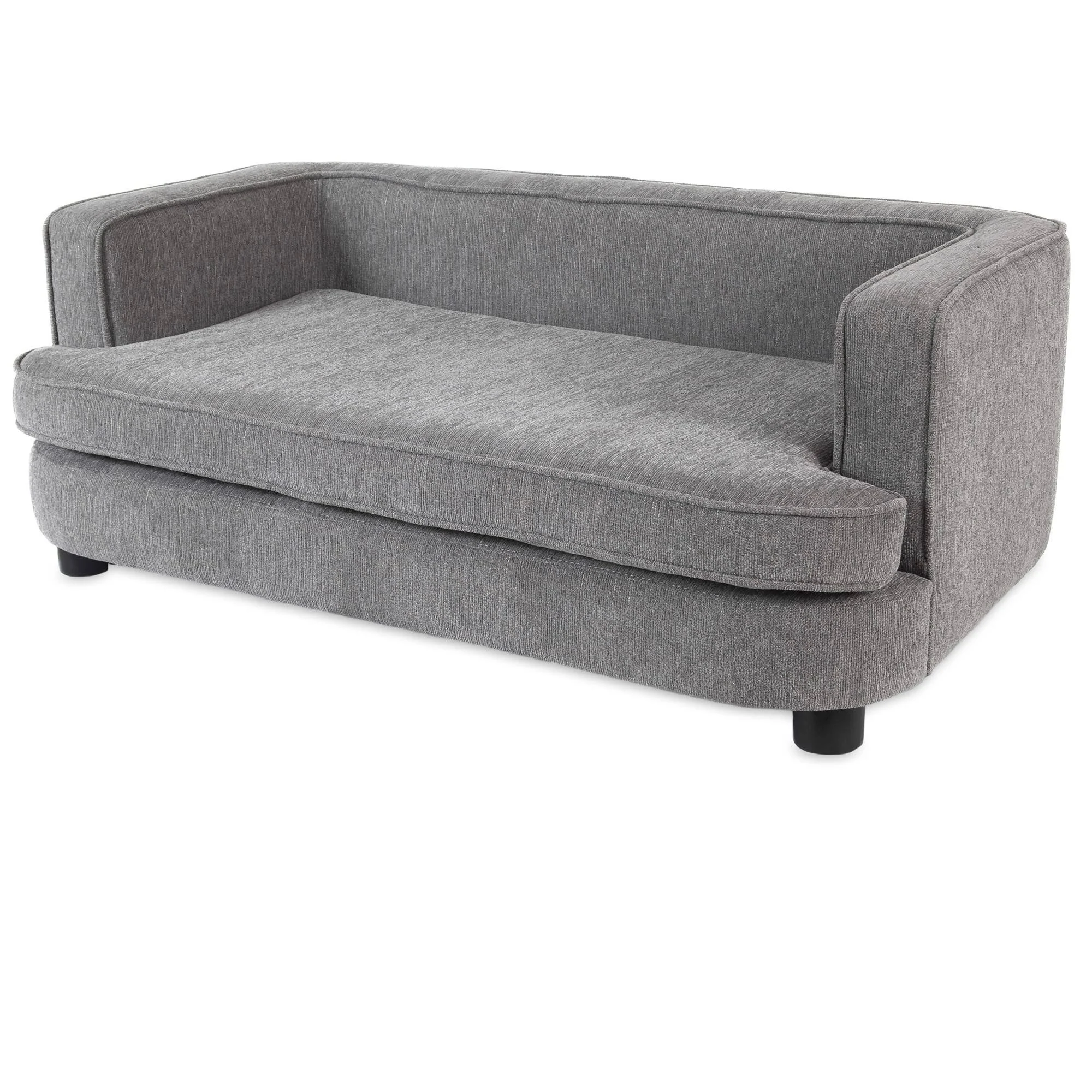 La-Z-Boy Bartlett Furniture Sofa Dog Bed, Pewter