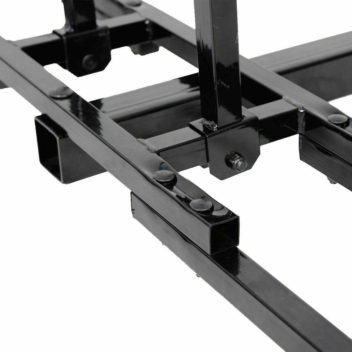 Costway Upright Heavy Duty 2 Bike Bicycle Hitch Mount Carrier Platform Rack Truck SUV