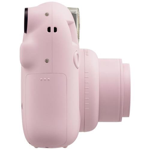 Fujifilm Instax Mini 12 Instant Camera Pastel Blue with 40 Sheets Fujifilm Instax Mini Film Bundle, Sunshine Photo Microfiber Cleaning Cloth Included