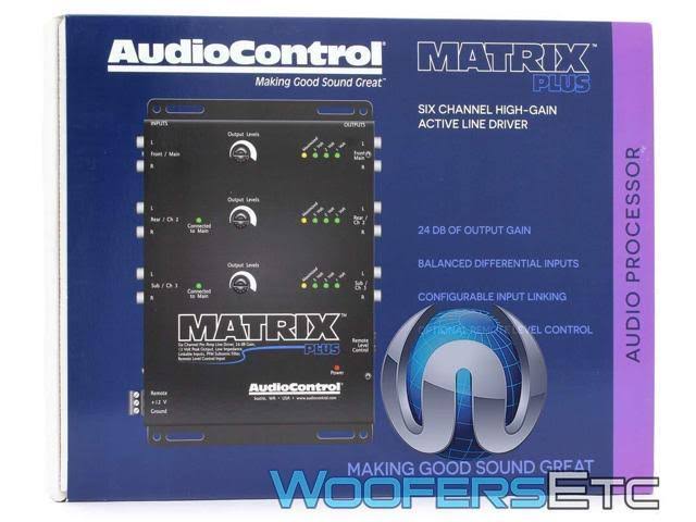 AudioControl Matrix Plus 6-Channel Line Driver