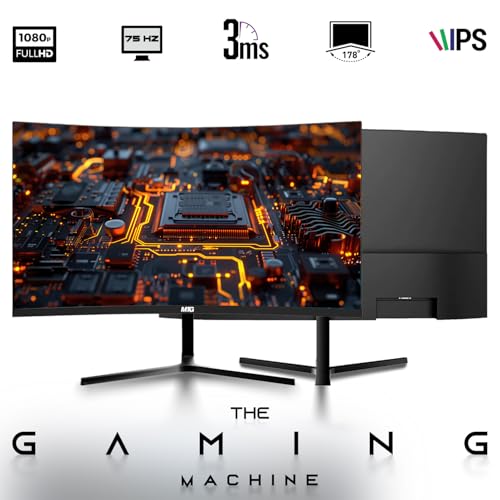 Dell OptiPlex Gaming Desktop PC Bundle with Core i7 32GB RAM 1TB SSD 27 inch Curved Monitor RTX 3060 Graphics RGB Keyboard with AI-Enabled Copilot Key Mouse Headphones Webcam Windows 11 Pro(Renewed)