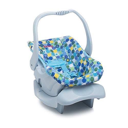 Joovy Doll Toy Car Seat - Pink Dot