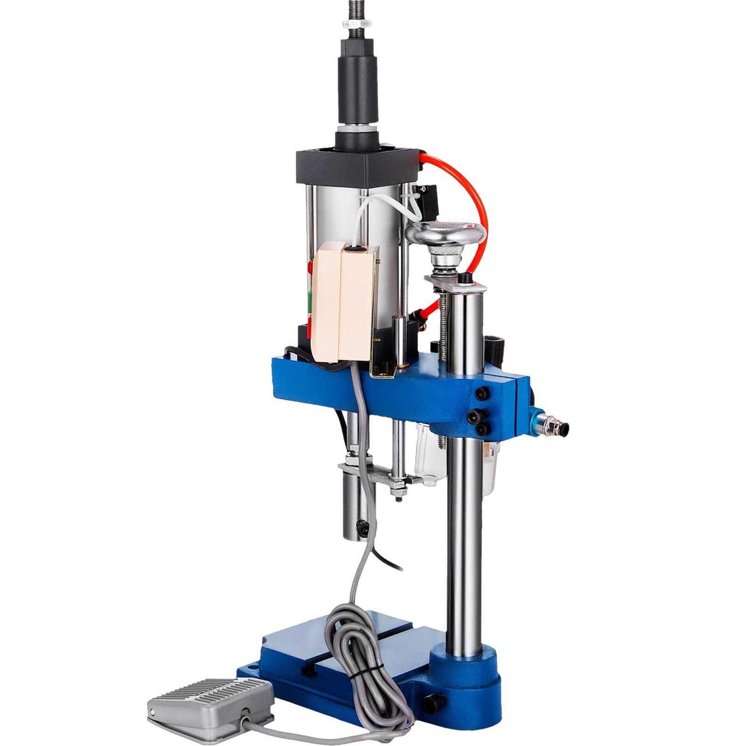 VEVOR 220kg Vertical Pneumatic Punch Press Machine 110v Mute Operation 16mm Die Hole 200KGJTQYCC000001V1 - Shop Hardware Tools Online Store