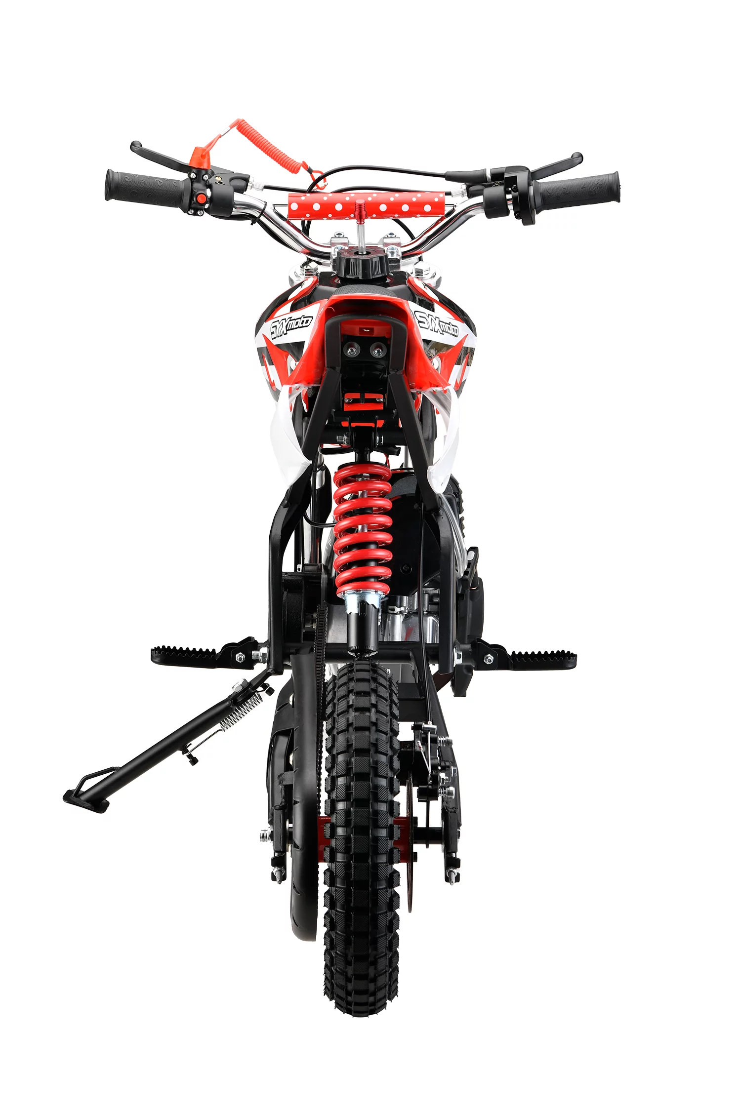 SYX MOTO MT-2 Gas Power 40cc 4 Stroke Kids Dirt Bike, Pull Start, Red, Brand New - Curated Treasures Market