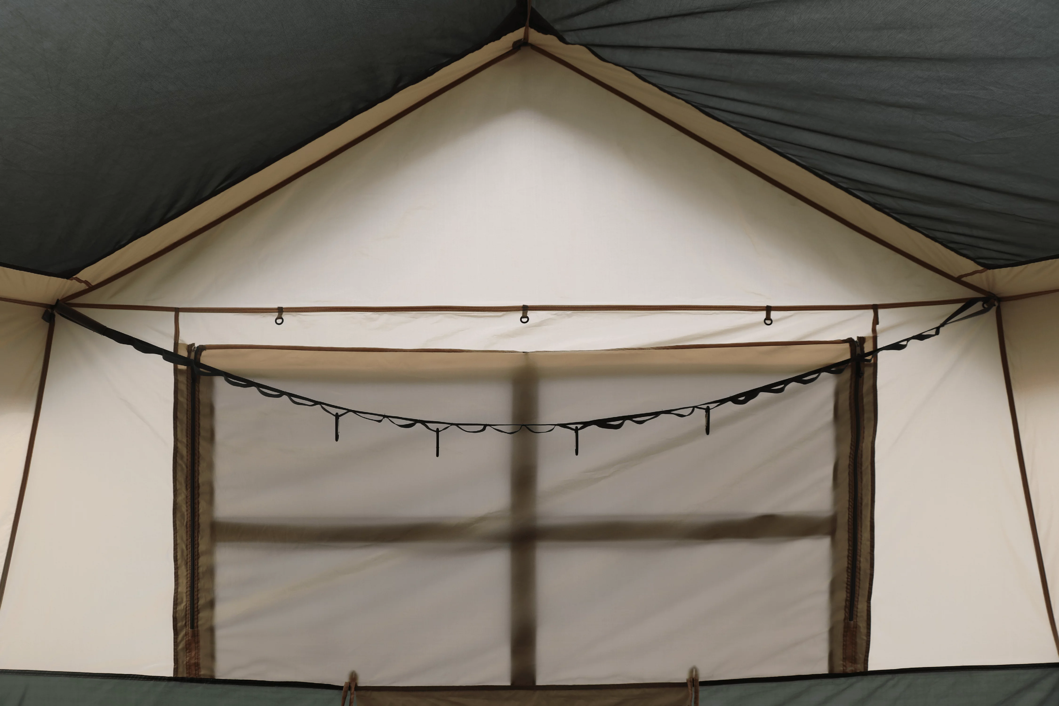 Ozark Trail Hazel Creek 12 Person Cabin Tent, 3 Rooms, Green