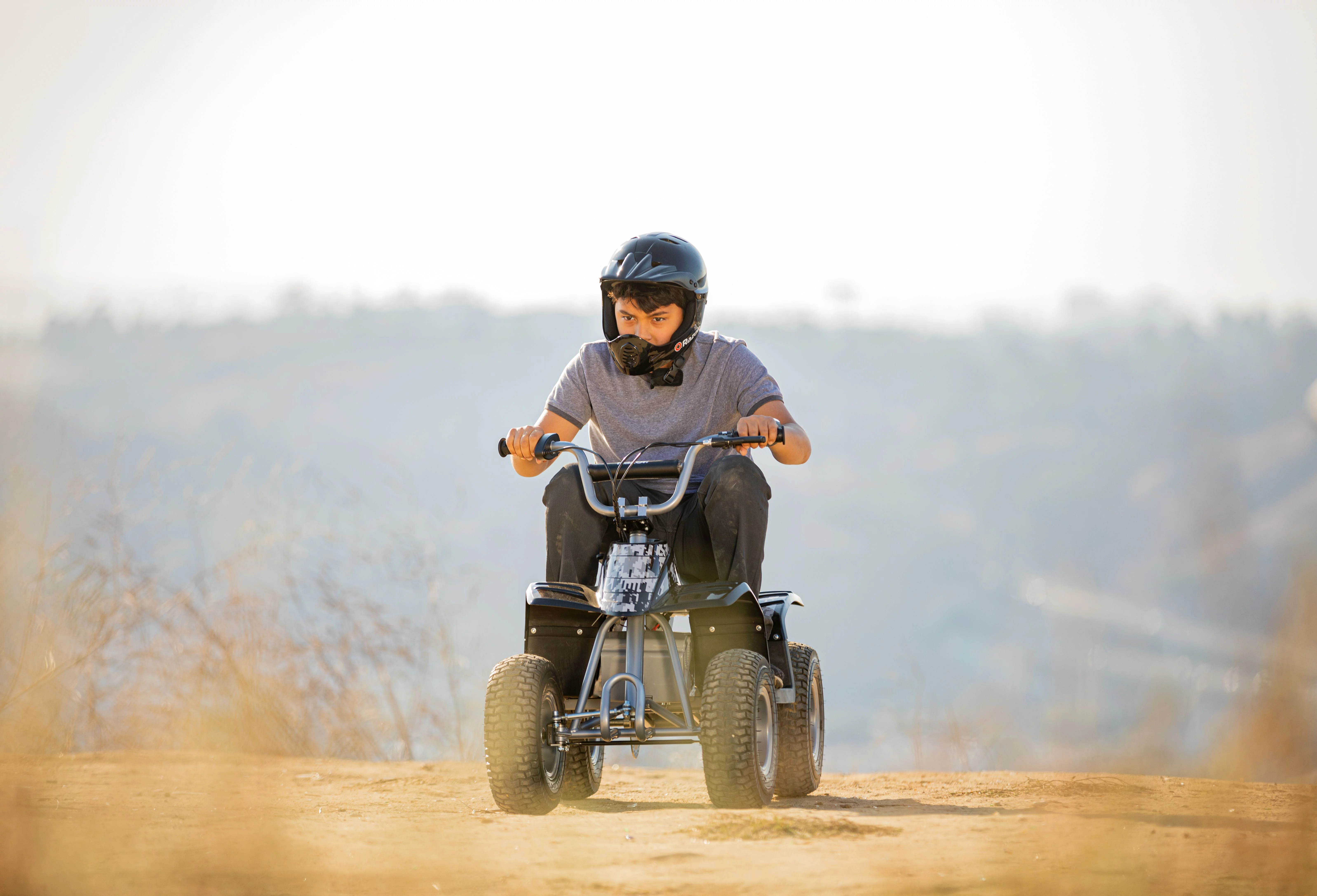 Razor Dirt Quad - 24V Powered Ride-on, 12 Knobby Tires, up to 8 mph, Electric 4-Wheeler for Kids 8+