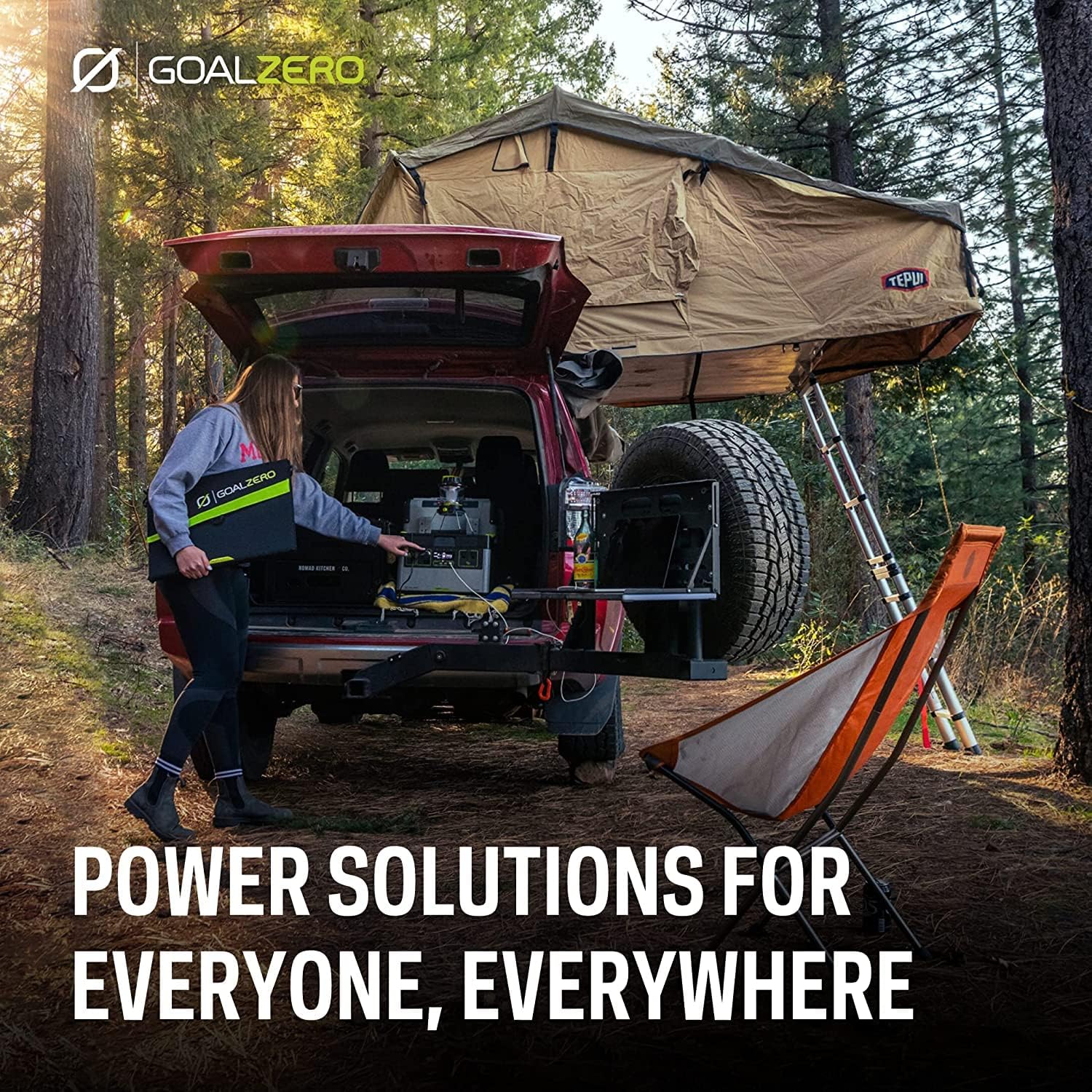 Goal Zero Yeti 1000 Core Portable Power Station, 1,000 W, Solar-Powered Generator (Solar Panel Not Included), USB-A/USB-C Ports and AC Outlets, Power for Camping and Tailgating, Emergency Power