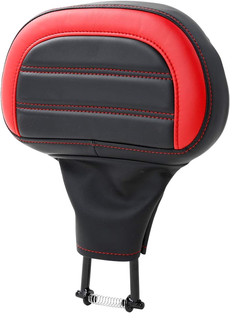 Detachable Adjustable Plug-in Driver Rider Backrest Pad Fit for Harley Street Glide Road King 2009-2022 Ultra Limited FLHTK FLHTKL CVO Limited FLHTKSE Street Glide FLHX