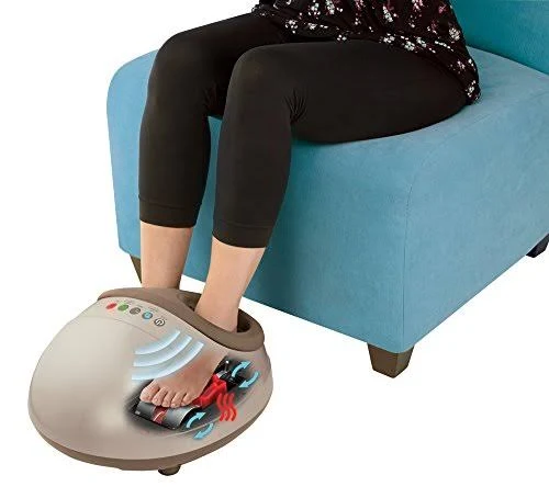Homedics Shiatsu Air Pro Foot Massager With Heat Tan