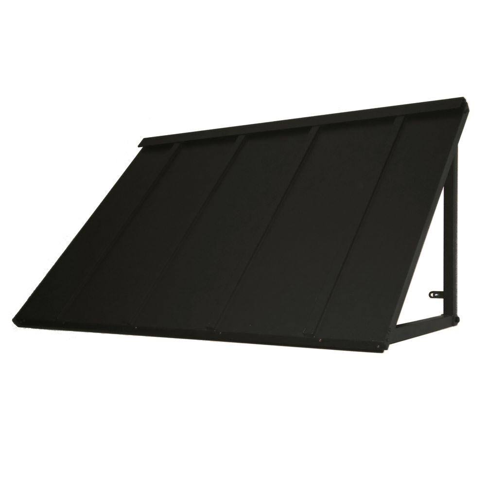 Awntech 6& Houstonian Metal Standing Seam Awning, 24x22 x 36