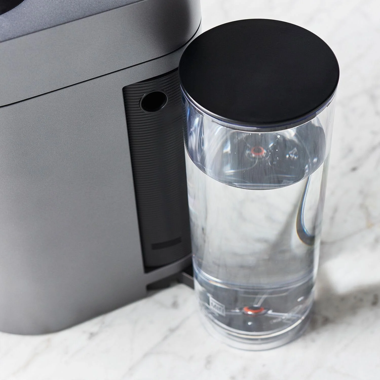 Nespresso Vertuo Plus Coffee and Espresso Machine by De'Longhi with Aeroccino, Limited Edition, Black Matte
