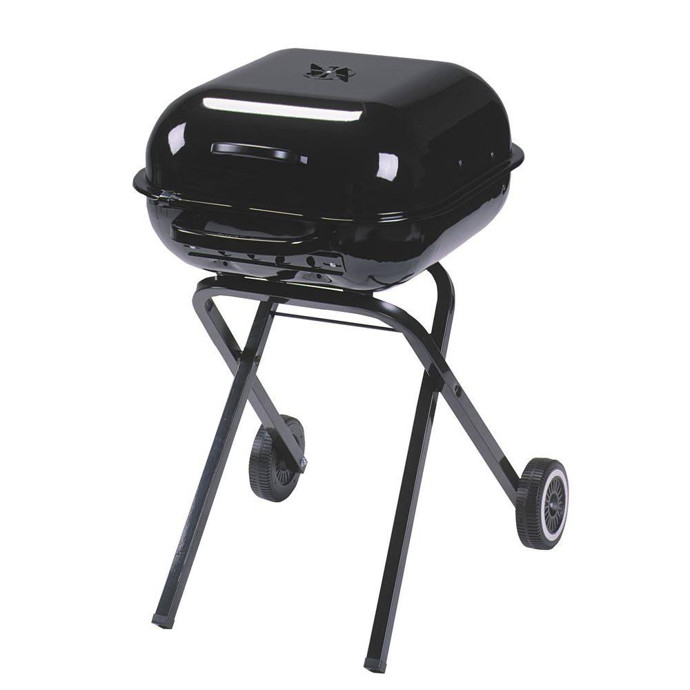 Americana Black Portable Charcoal Grill