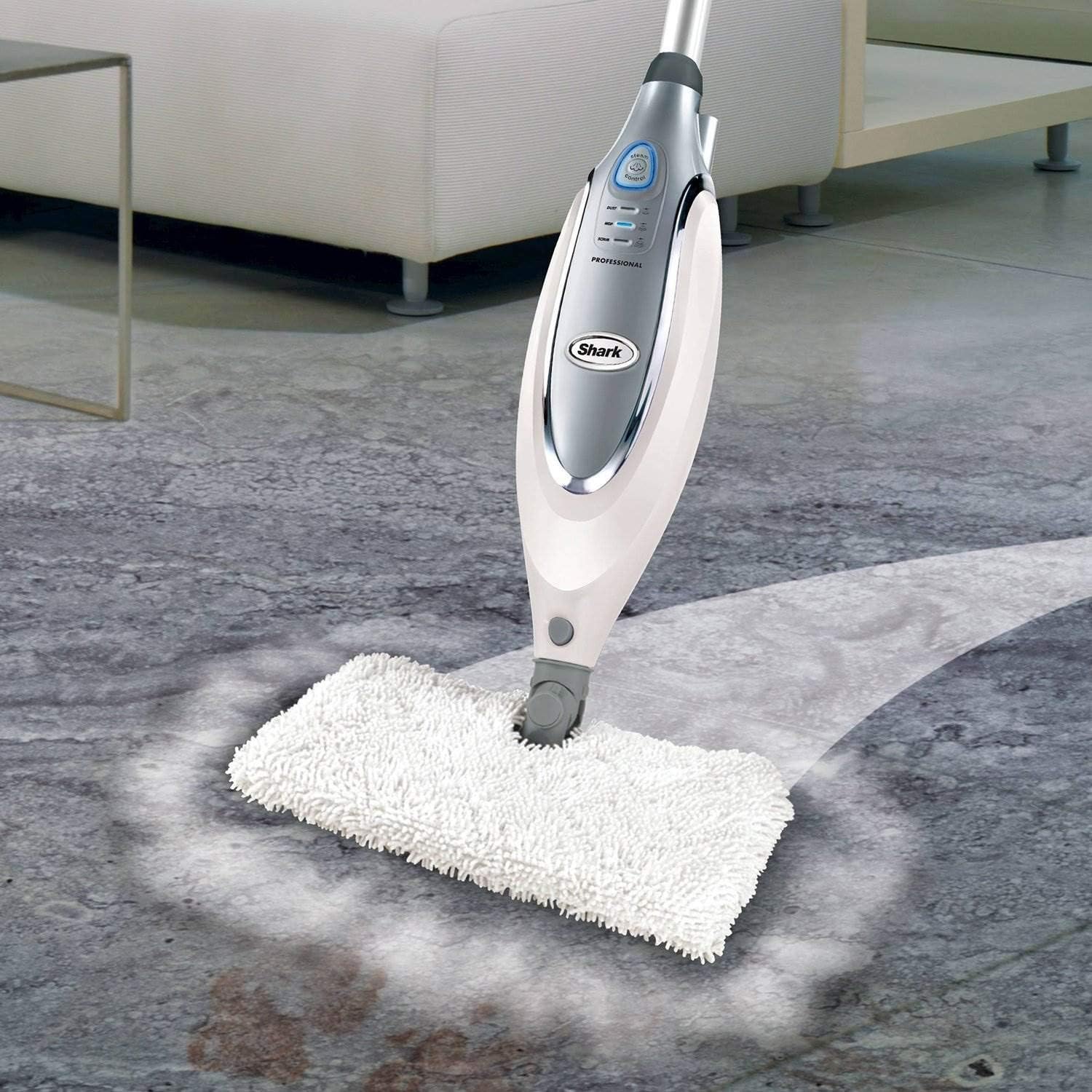 Shark Professional Dust Mop Scrub Steam Electric Corded Pocket Mop | S3801CO